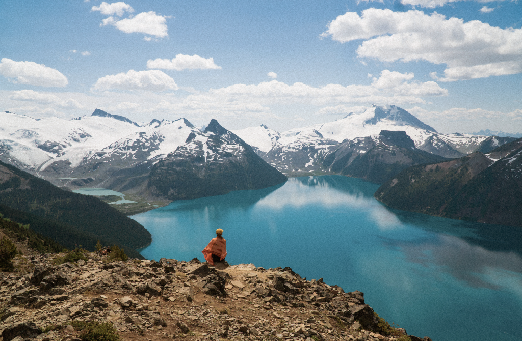 BC mountain and lake landscape