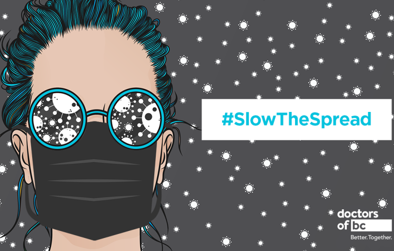 Mask up to slow the spread