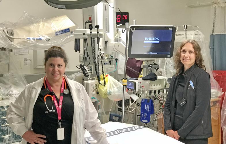 Dr. Elisabeth Crisci and Dr. Shauna Tierney 