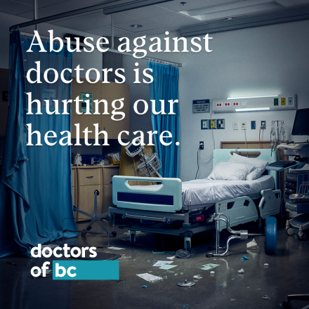 Abuse against doctors is hurting our health care social tile