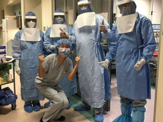 Surrey Hospital team