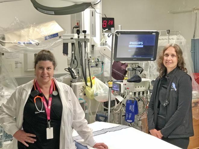 Dr. Elisabeth Crisci and Dr. Shauna Tierney 