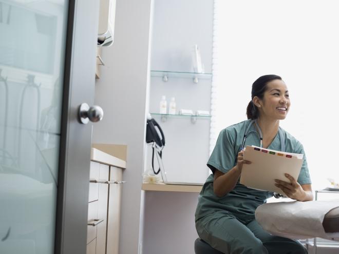 Female doctor