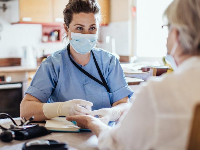 Female physician 