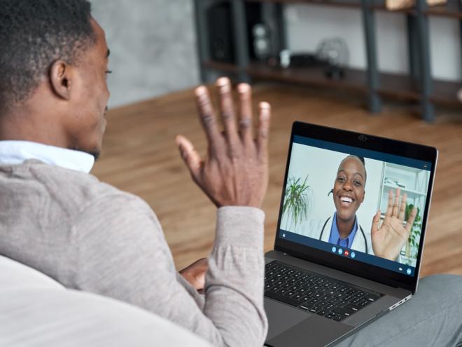 Virtual care appointment
