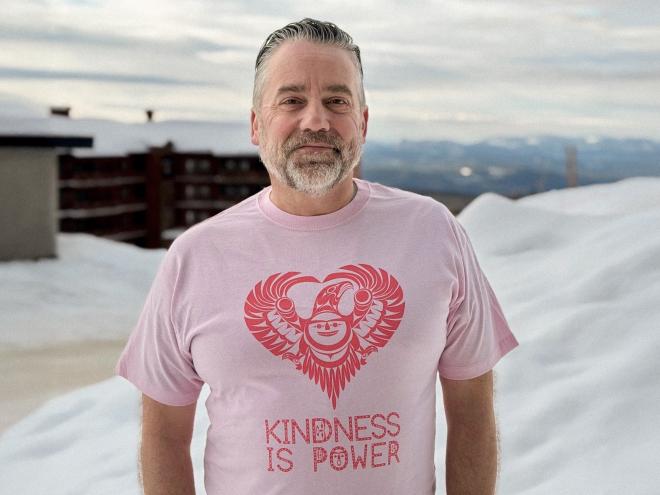 Dr Adam Thompson pink shirt day