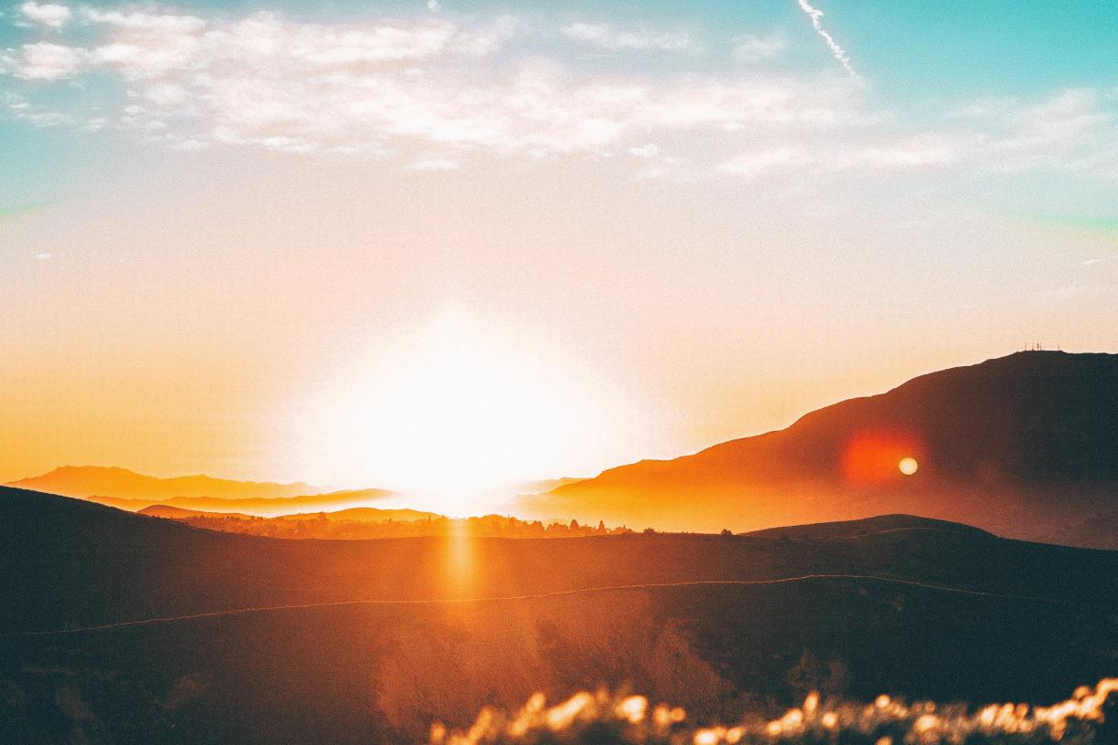 hopeful sunrise image
