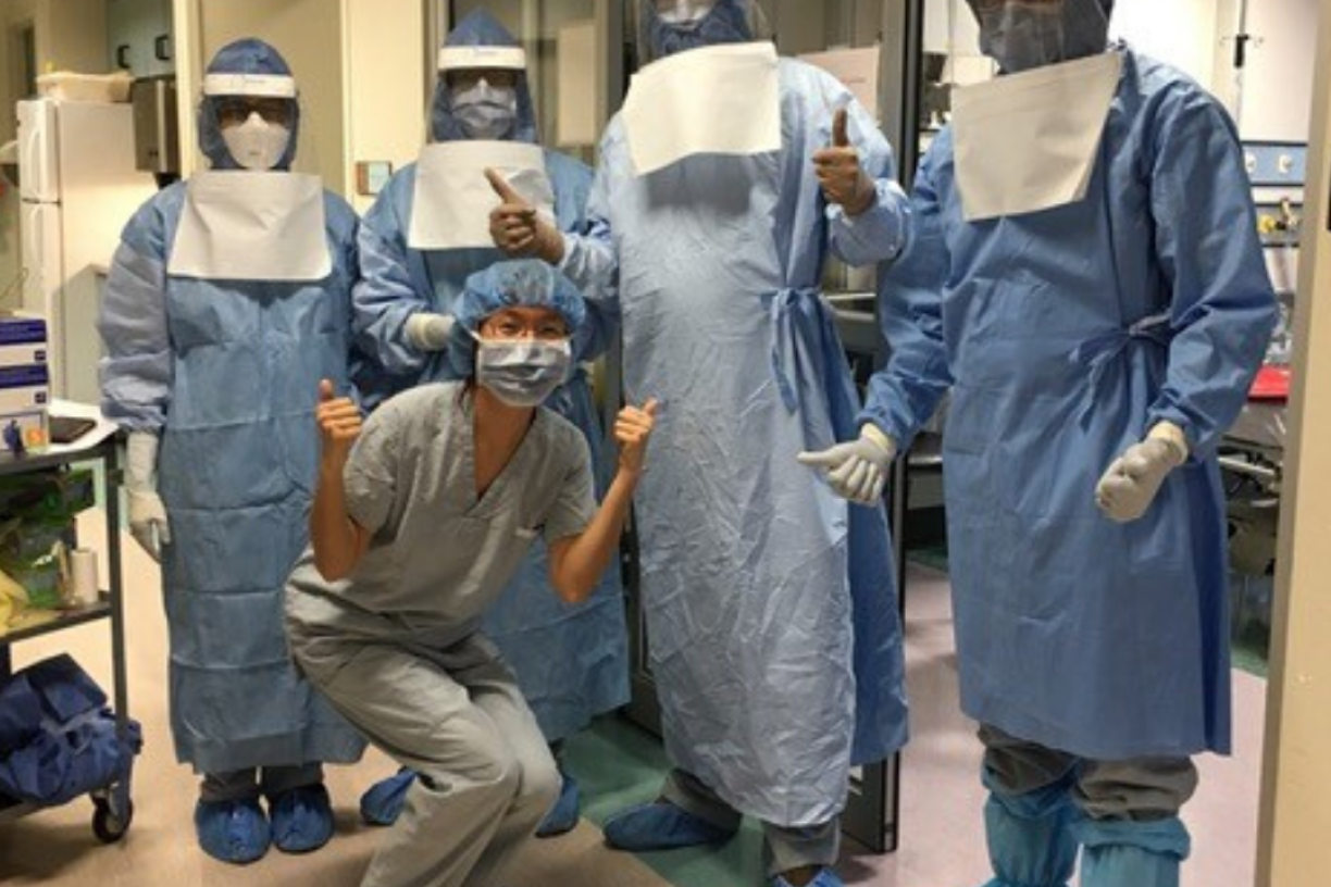 Surrey Hospital team