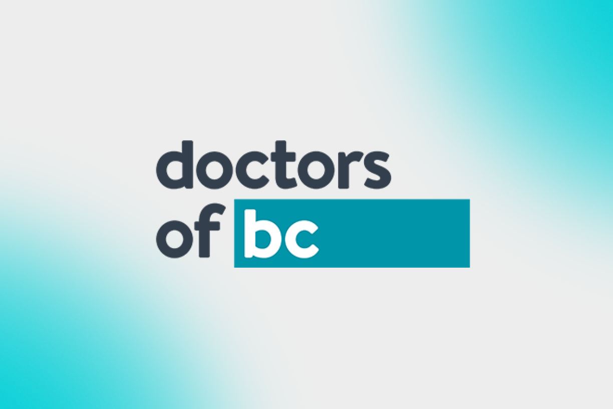 thumbnail with Doctors of BC logo on light background
