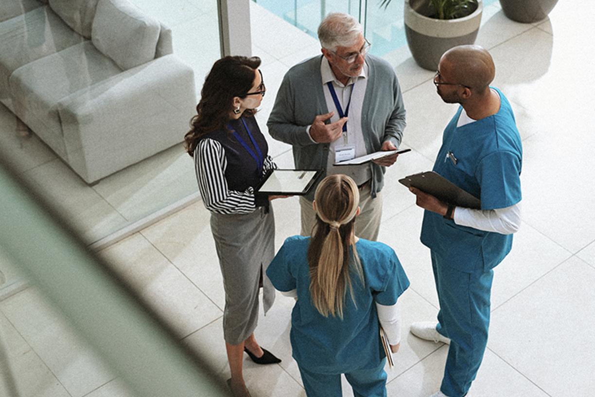Medical team meeting